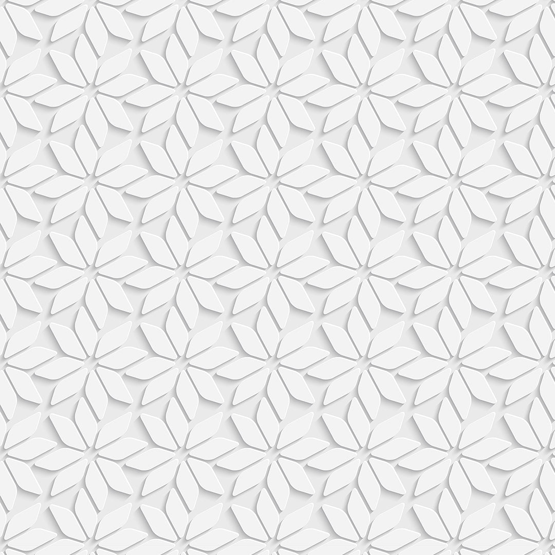 3D - 027 Hojas Geométricas