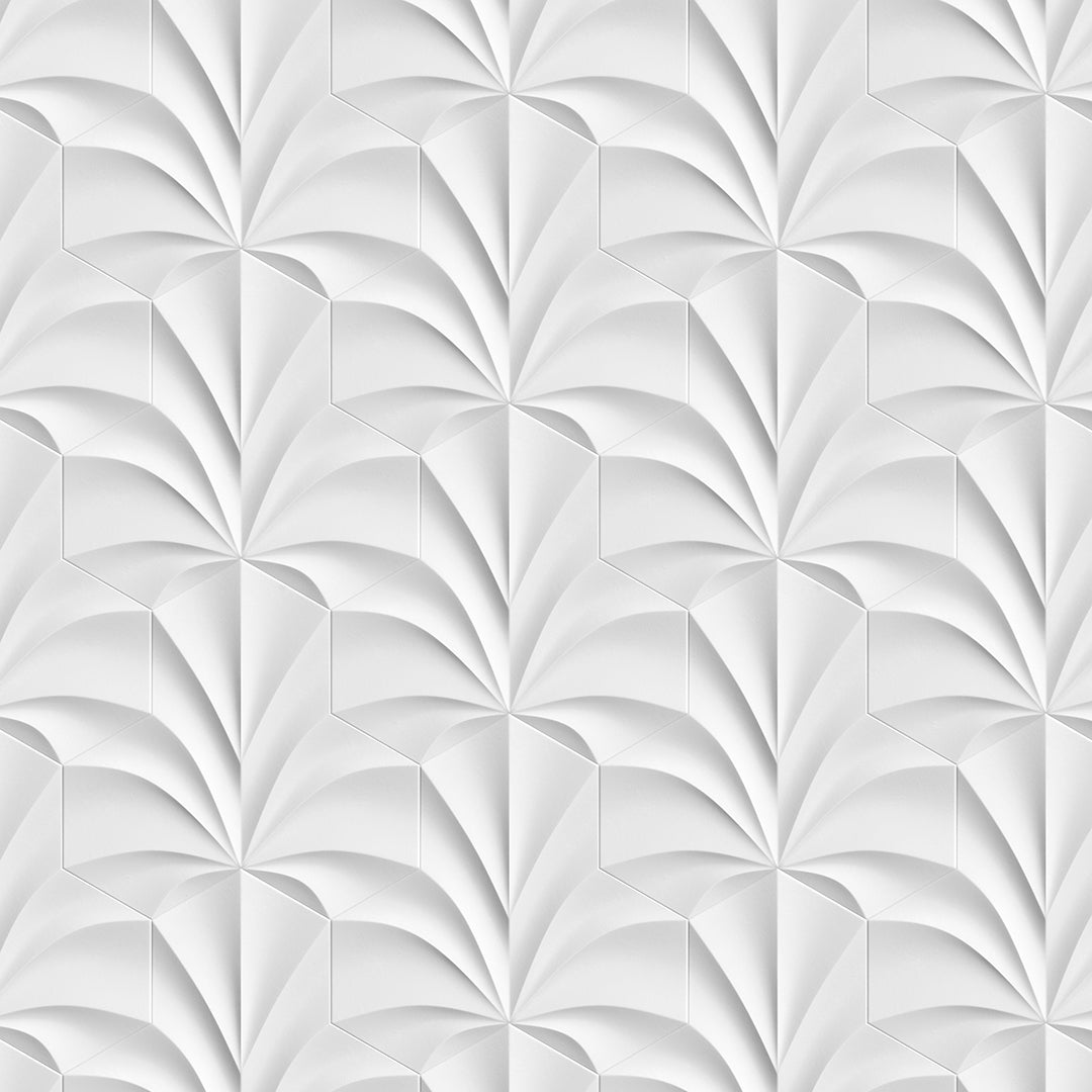 3D - 029 Abanicos Hexagonales