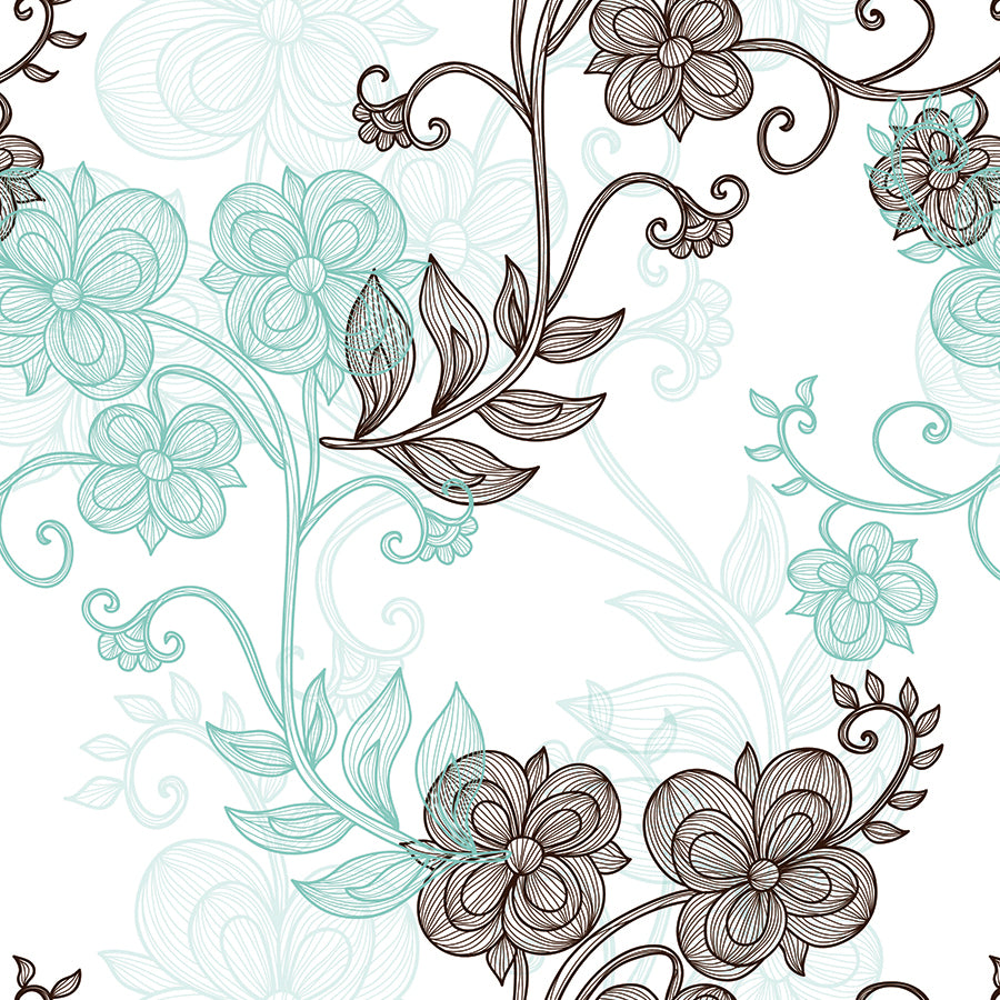 Papel Tapiz ST - 321 Patron Floral