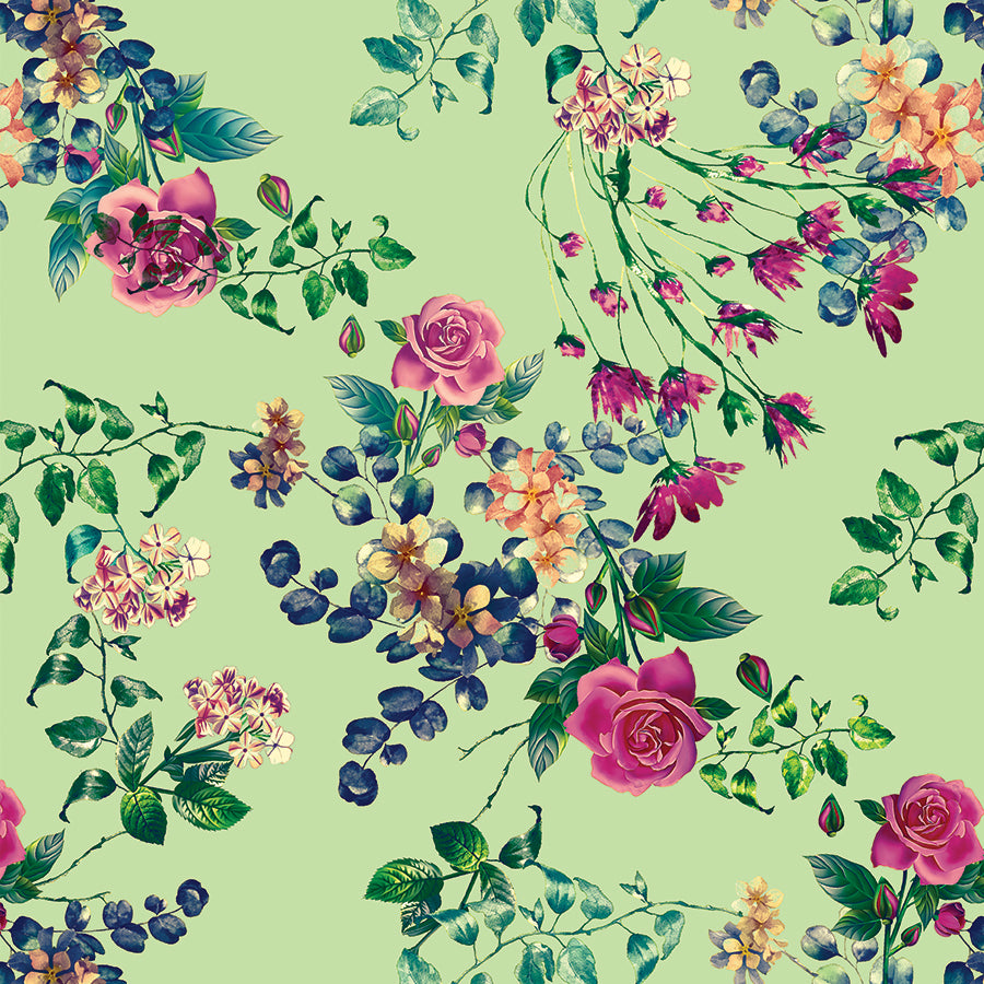 Papel Tapiz ST - 413 Patron Floral