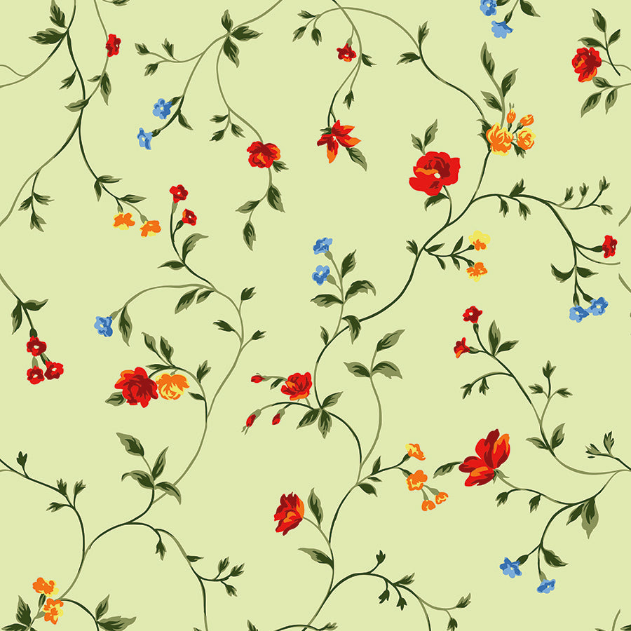 Papel Tapiz ST - 404 Patron Floral
