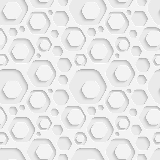 3D - 010 Hexágonos Múltiples