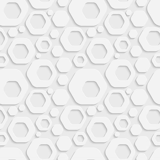 3D - 012 Hexágonos Huecos Mixtos