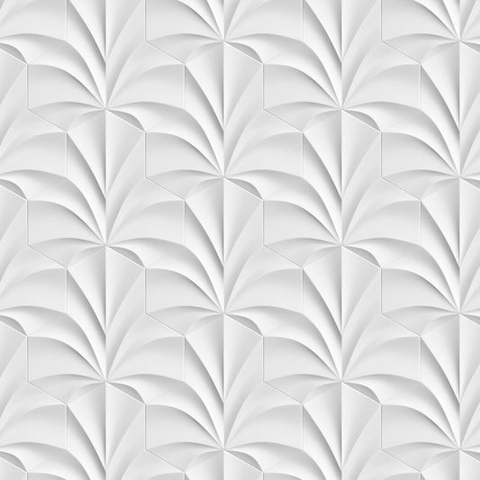 3D - 029 Abanicos Hexagonales