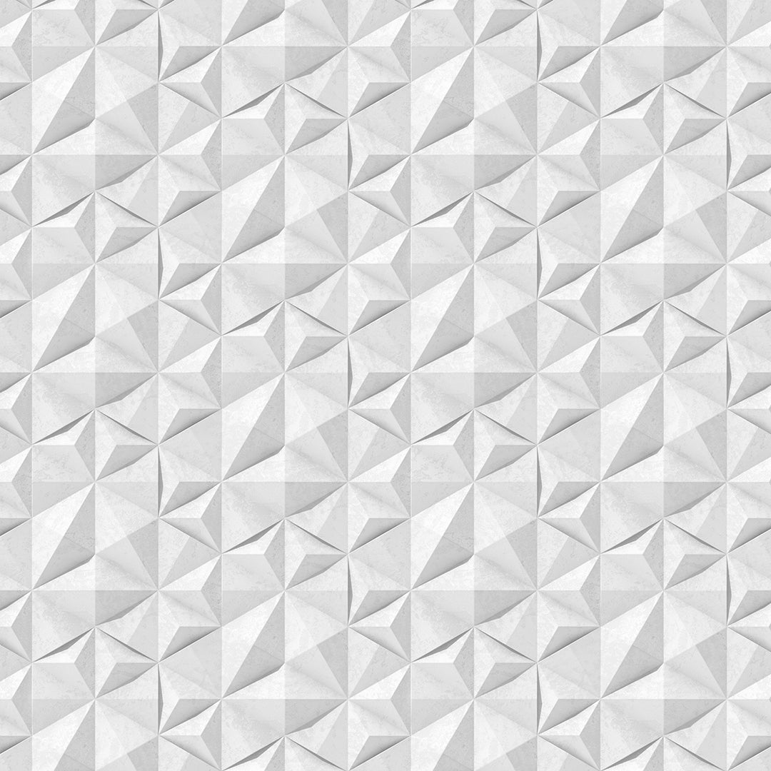 3D - 053 Mosaico de Triángulos Elevados