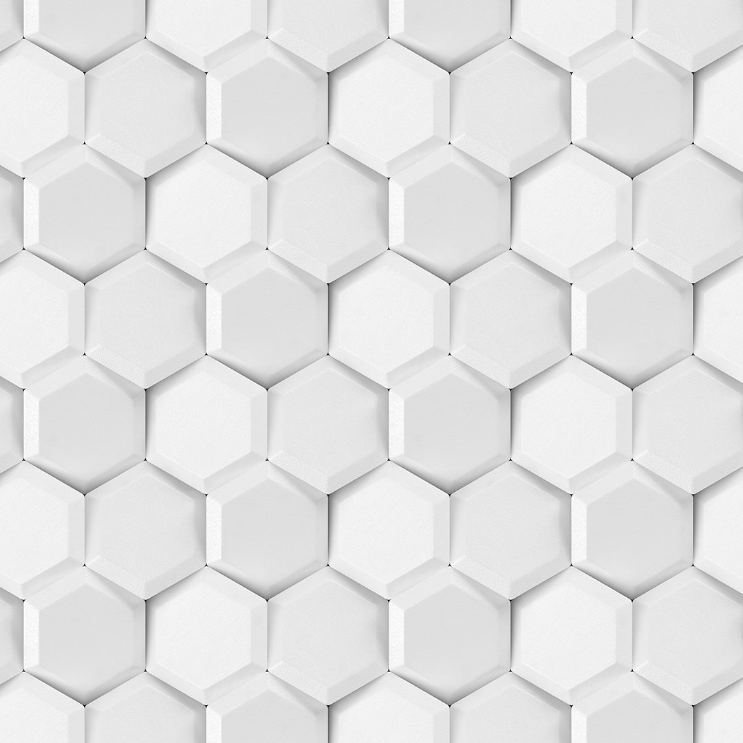 3D - 060 Textura de Hexágonos Minimalistas
