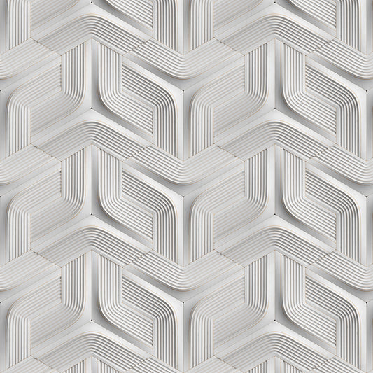 3D - 063 Patrón de Zigzag Estriado