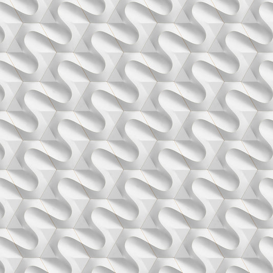 3D - 064 Ondas Fluídas en Hexágono