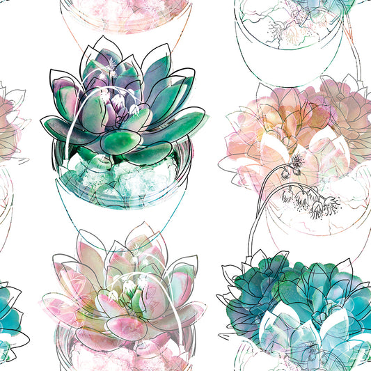 Papel Tapiz ST - 372 Patron Floral