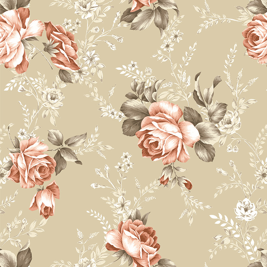 Papel Tapiz ST - 383 Patron Floral