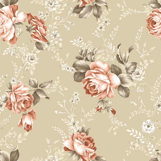 Papel Tapiz ST - 383 Patron Floral