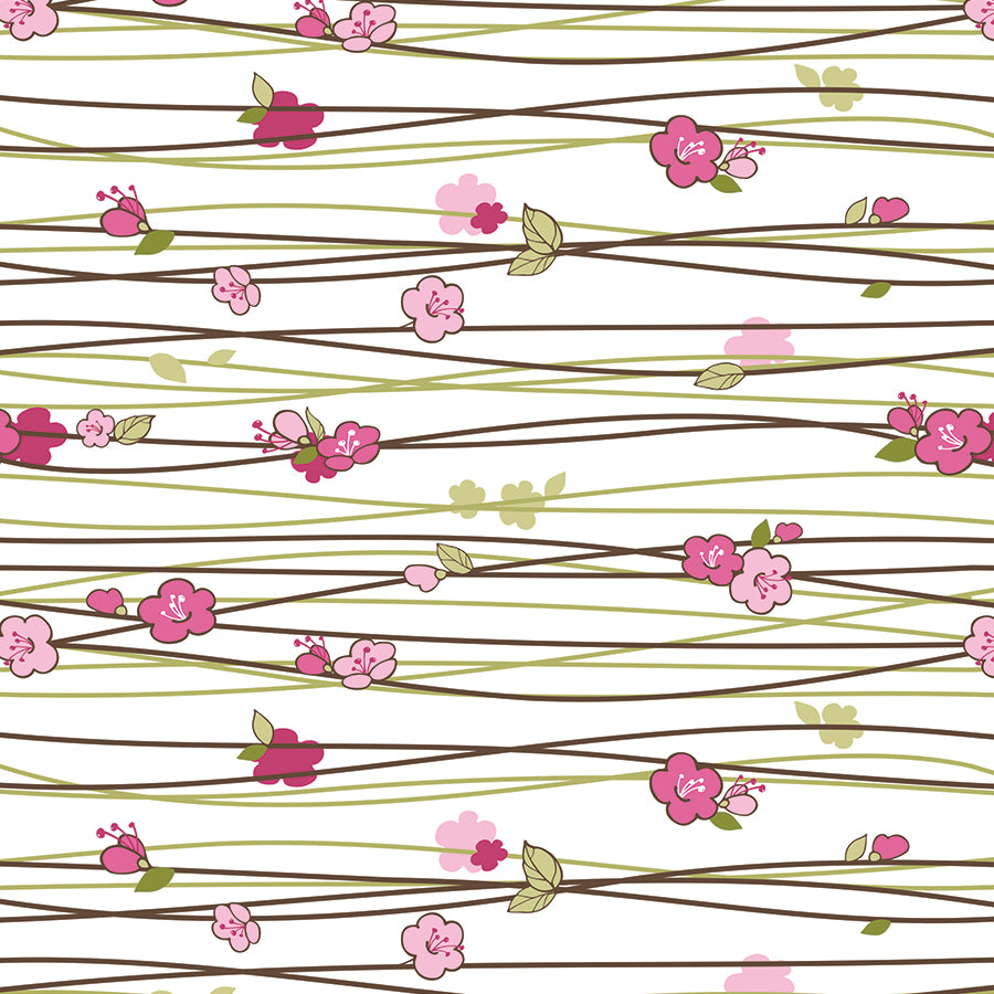 Papel Tapiz ST - 338 Patron Floral