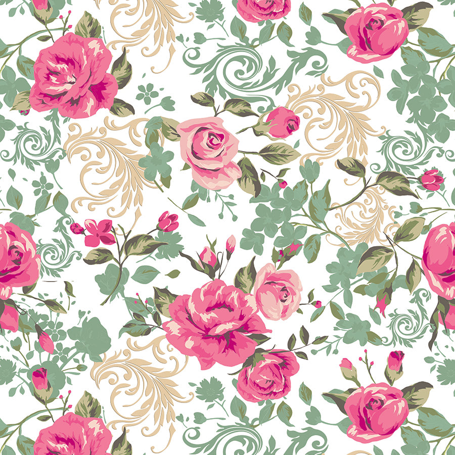 Papel Tapiz ST - 325 Patron Floral