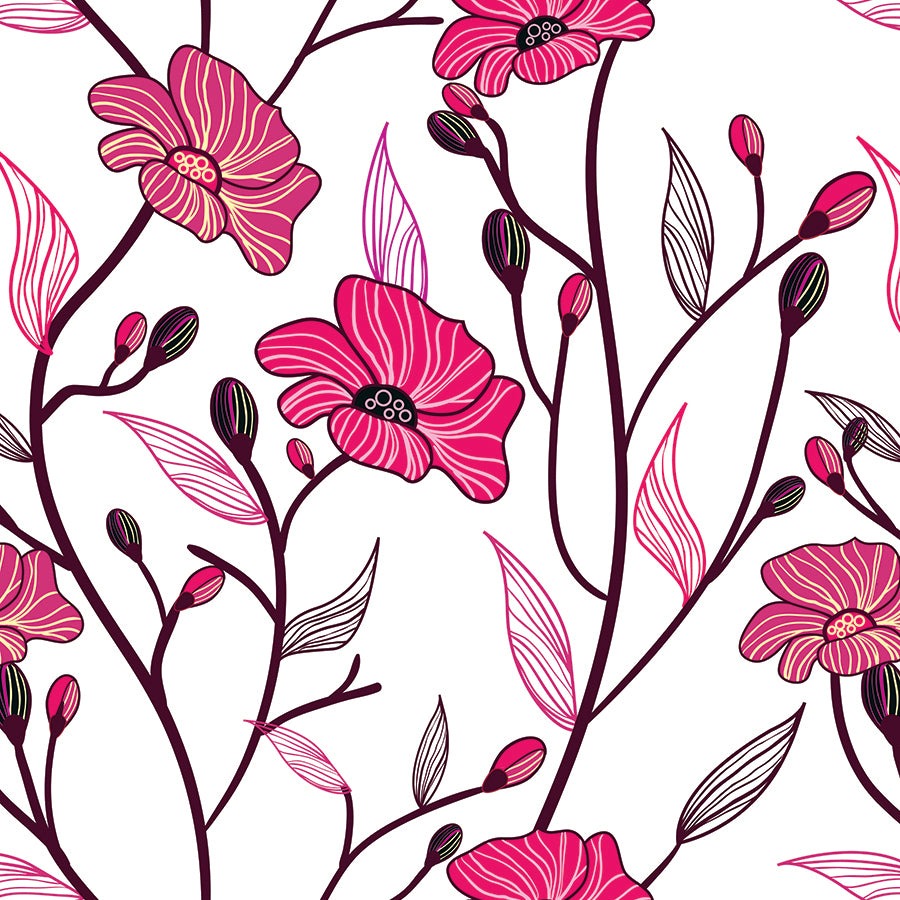 Papel Tapiz ST - 328 Patron Floral