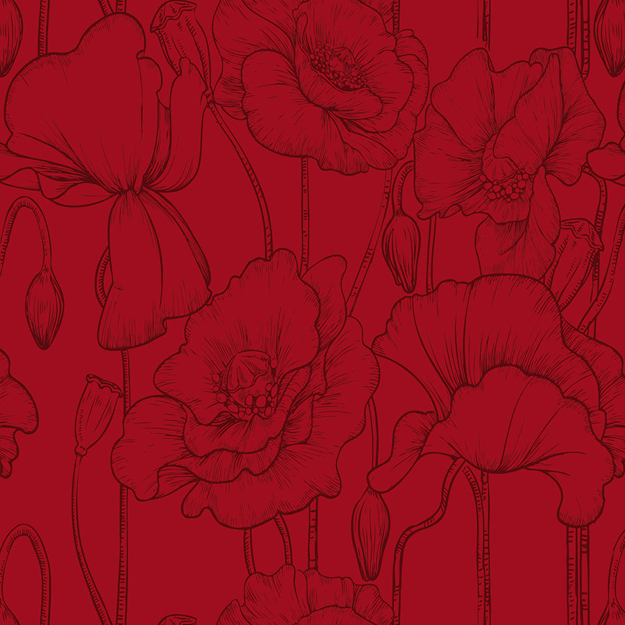 Papel Tapiz ST - 379 Patron Floral