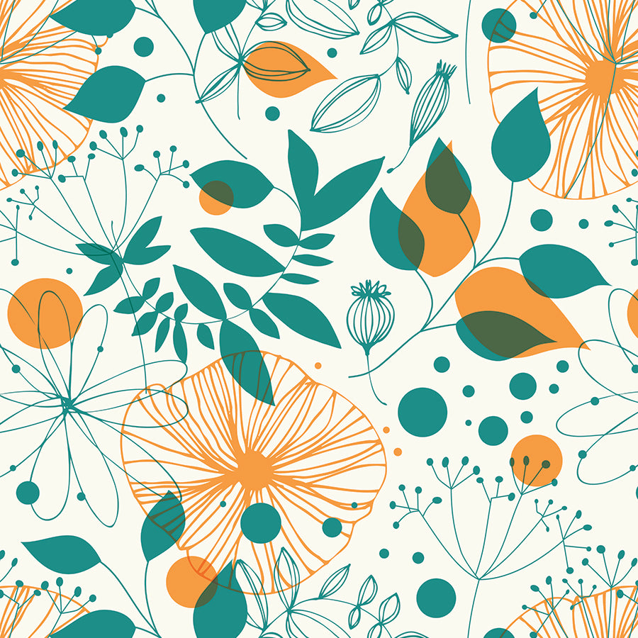 Papel Tapiz ST - 426 Patron Floral