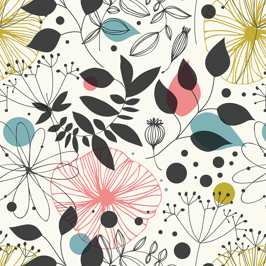 Papel Tapiz ST - 326 Patron Floral